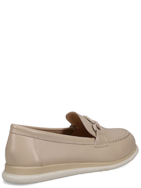 Γυναικεία Loafers σε Μπεζ Χρώμα