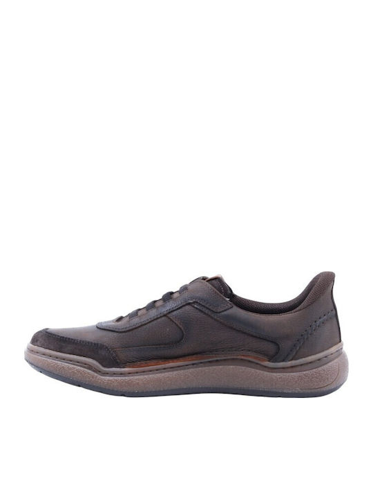 Leder Herren Freizeitschuhe Braun