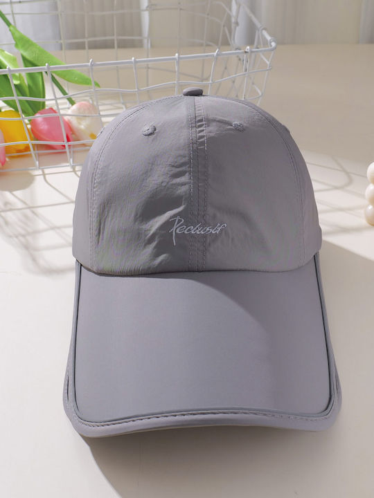 Baseball Cap Visor Embroidery – Charcoal Quick Drying