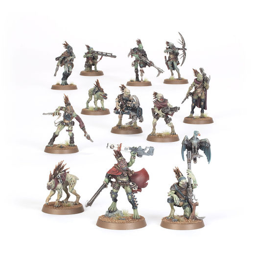 Warhammer 40000 T'au Empire Xenos Armeen Kroot Fernwächter