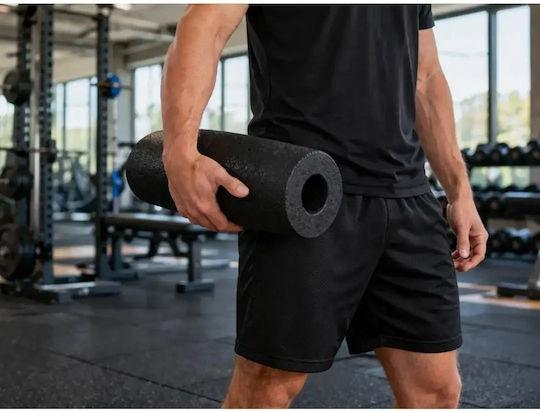Verk Group Everest Fitness Runde Walze Schwarz 30cm