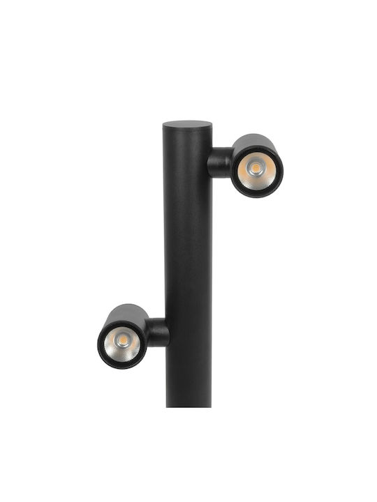 GloboStar Outdoor Small Post LED Floor Lamp 24W With Warm White Light IP65 White