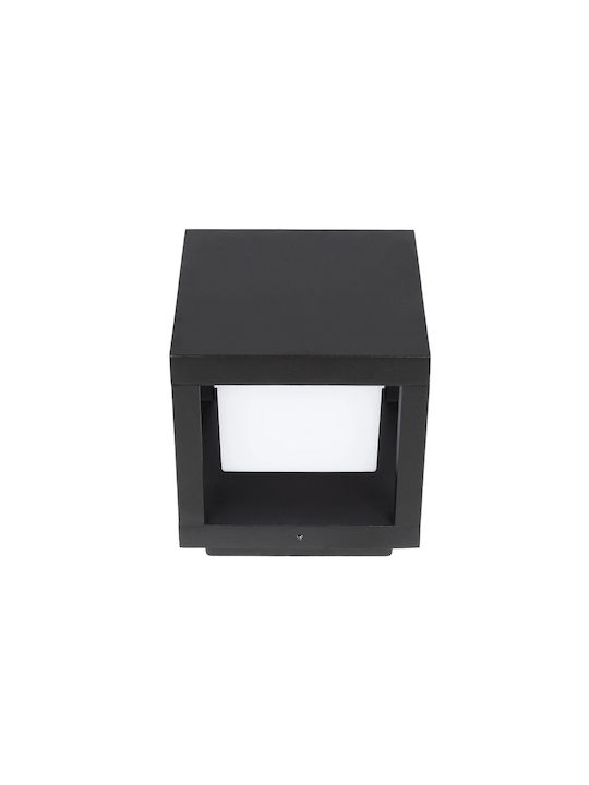 GloboStar Outdoor Small Post LED Floor Lamp 10W With Warm White Light IP65 White