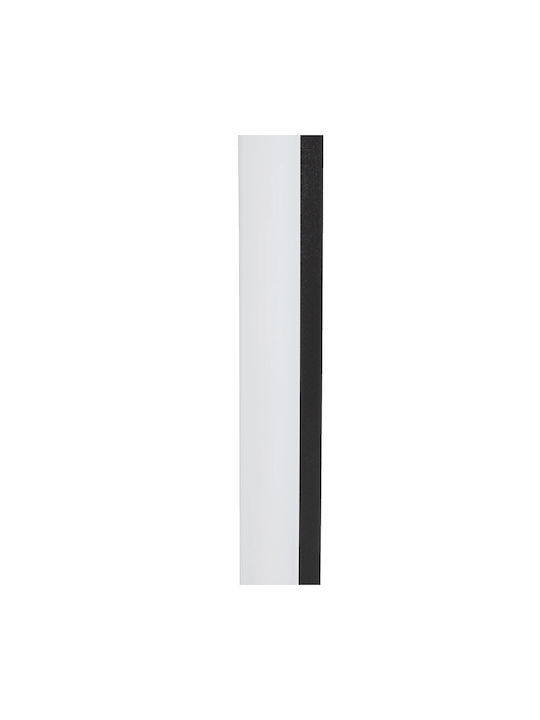 GloboStar Φωτιστικό Κολωνάκι LED Εξωτερικού Χώρου 15W με Θερμό Λευκό Φως IP65 Λευκό