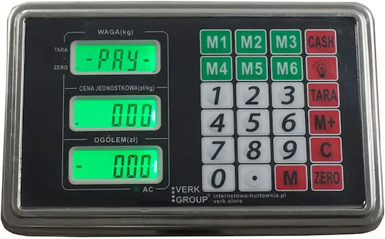 Verk Group Електронна Професионална Прецизна Везна с Капацитет на Теглене 100kg