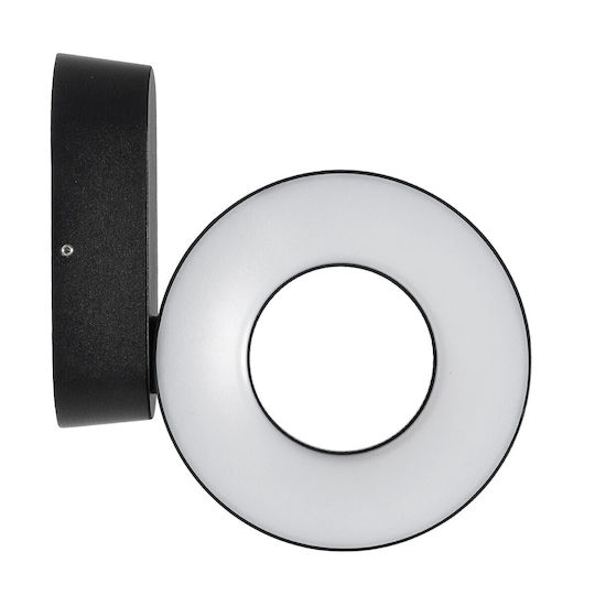 GloboStar Wandmontiertes Außenleuchte LED IP65 12W mit Warmweißem Licht 16x20x15cm