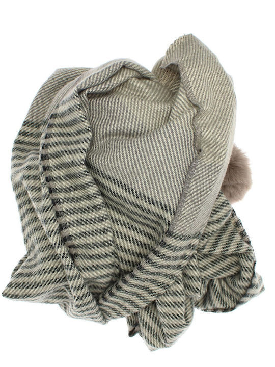 ButicCochet Women's Grey Shawl