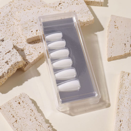 False Nail Tips in White Colour