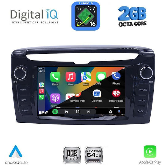 Digital Iq Ble 344_cpa 7" Deck Multimedia System Lancia Ypsilon Mod 2011+