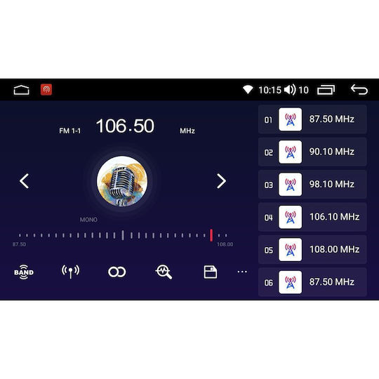 Digital IQ Blg 444_cpa 7 Zoll Deck Multimedia System Lancia Ypsilon Modell 2011+
