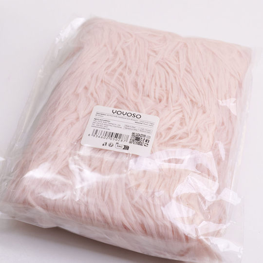 Pink Fuzzy Notebook A6 80 Sheets Pink