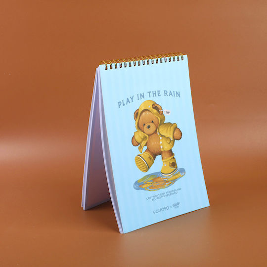 Teddy Island Set 50 A5 Multicolour Notebooks