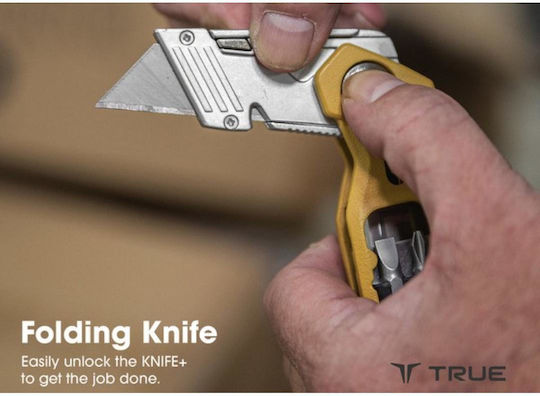 Нож за рязане True Knife+ Жълт True Utility