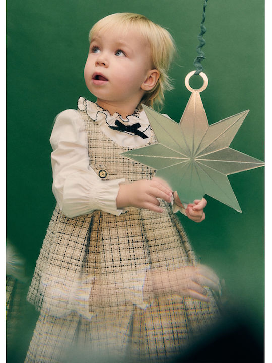 Kinderkleid Langärmelig Geprüft Beiges