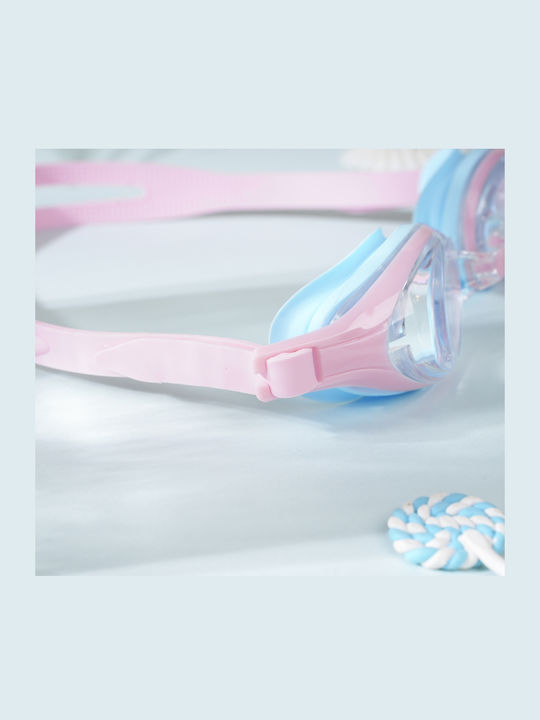 Adult Pink Swimming Goggles