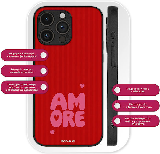 Θήκη Sonique Stripe Stories Series Motorola Moto G53 5g Amore