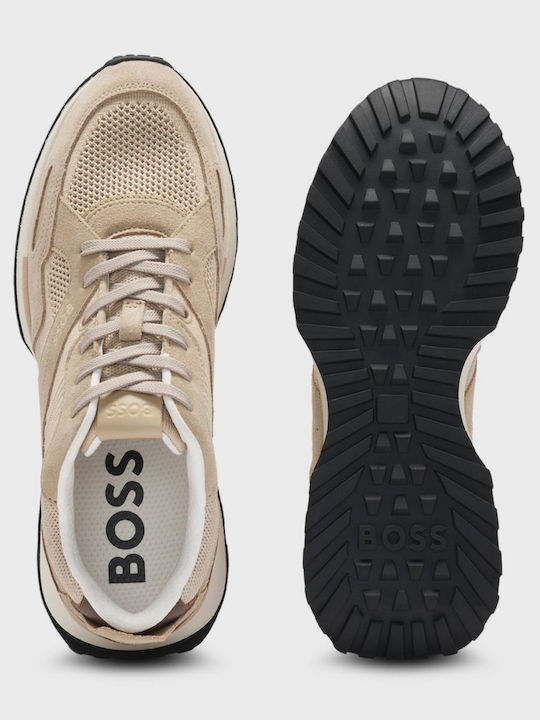 Boss Shoes Мъжки Сникърси Бежови Boss Shoes Мъжки Сникърси Бежови
