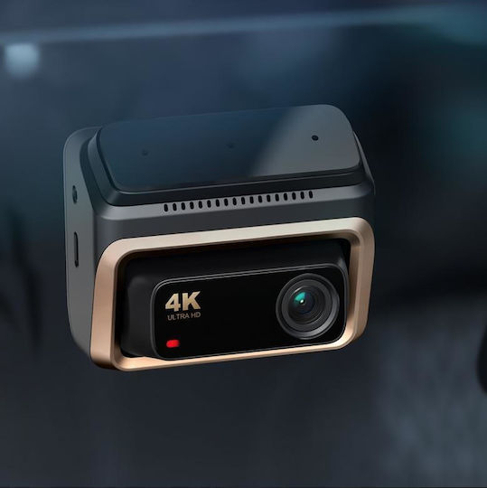DDPAI Z60 Pro Set Cameră DVR Auto 4K cu Ecran 3" Bluetooth, Wi-Fi, GPS și Cameră Oglindă Spate