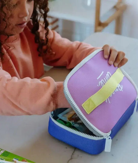 Hello Hossy Mini Lavendy Kinder Lunchtasche Isoliert Handtasche Rosa 20.5x6cm