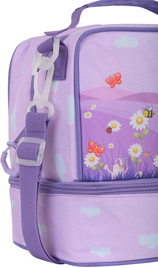 Estia Save The Aegean School Insulated Handheld Lunch Bag 6 L Garden Friends 20 cm