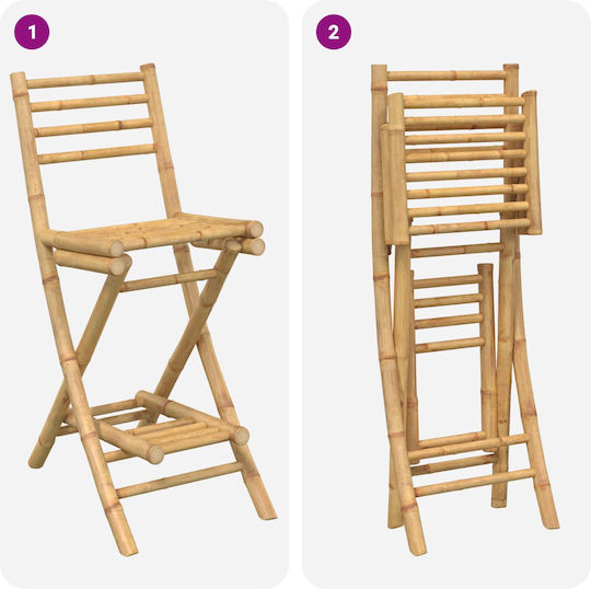 vidaXL Outdoor Bar Set 3 Pieces