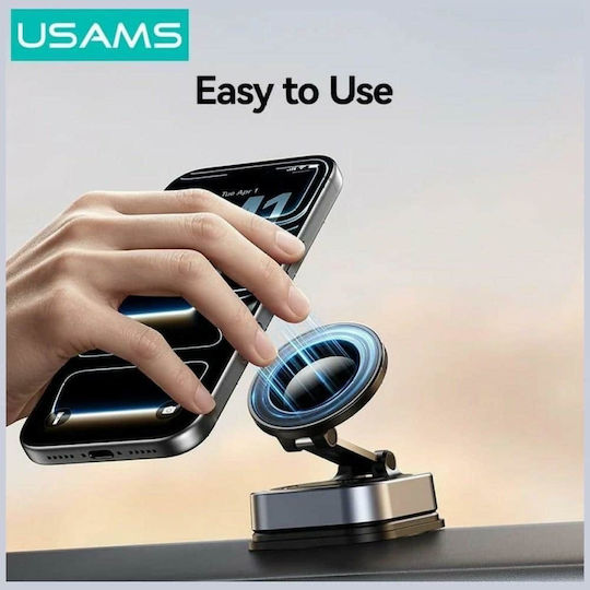 Usams Zj093 Universal Magnetic Phone Holder Car Home Office Black Zj093zj01