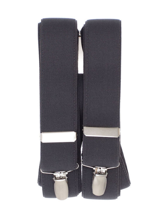 Breteli Unisex Adulți ButicCochet Din Material Sintetic Elastic 25 Mm Gri Br518
