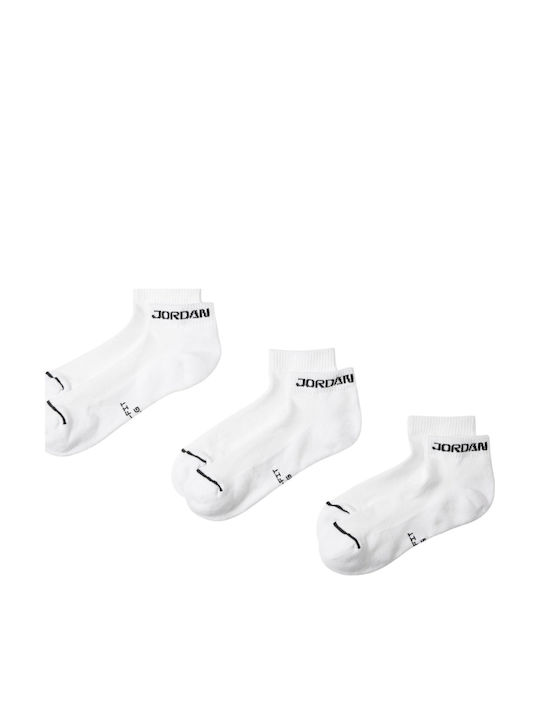 Jordan Sports Socks White 3 Pairs Jordan Sports Socks White 3 Pairs