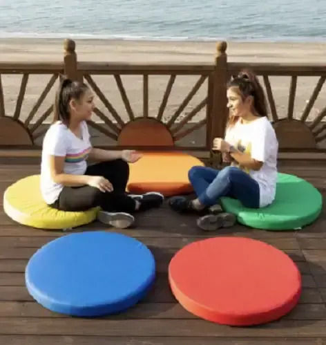 Trainingsmatte Yoga Orange