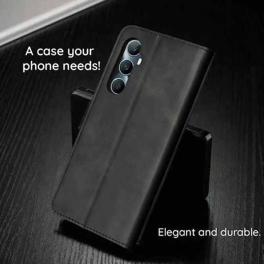 Techsuit Diary Book Din Silicon Negru (Poco M8)