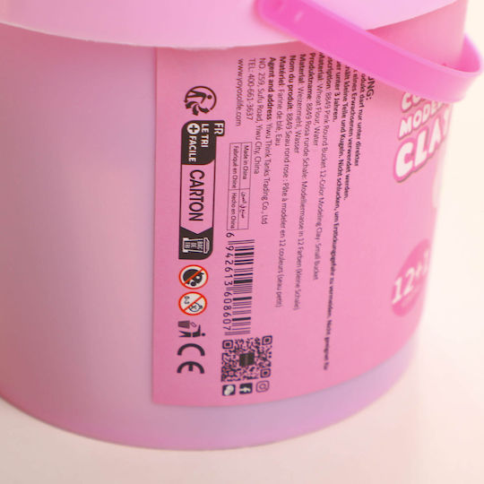 Knete Mit 12 Farben Für 3+ Jahre