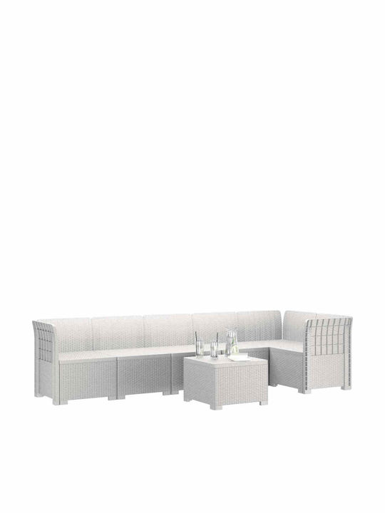 Ecksofa Outdoor Rattan