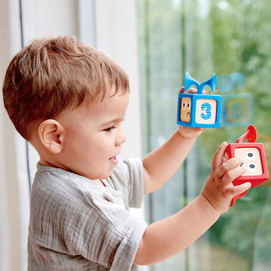 Hape Hape Baby Aktivitätsspielzeug Stapeln Block Spielzeug aus Holz für 12+ Monate