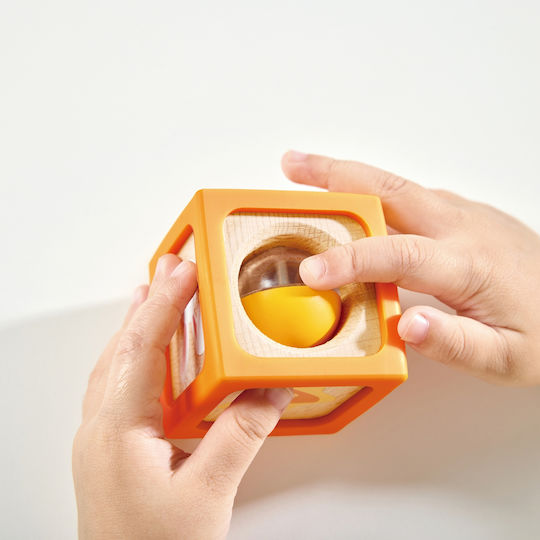 Hape Hape Baby Aktivitätsspielzeug Stapeln Spielzeug aus Holz für 12+ Monate