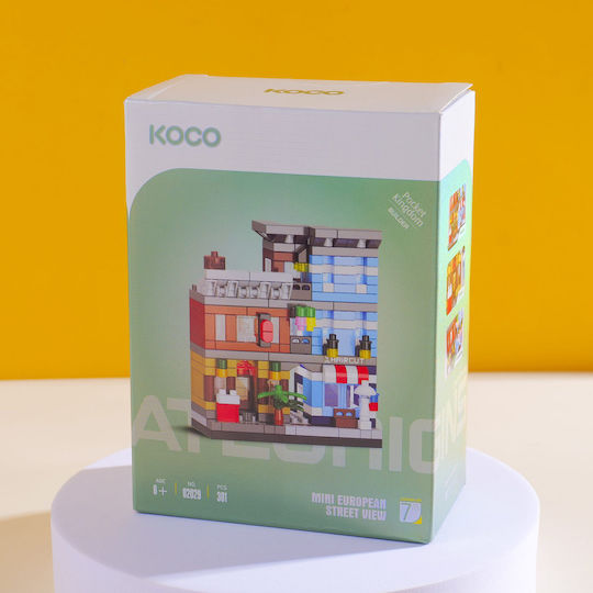 Building Blocks Detective Office for 6+ Years 301 Pieces