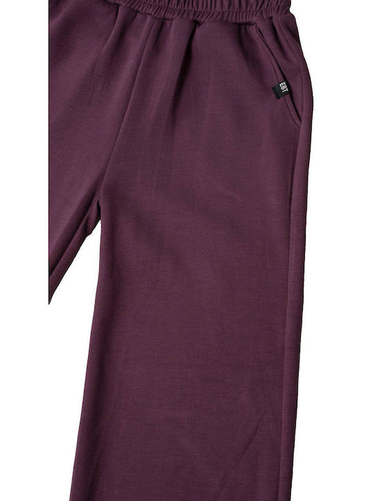 Kinder Sweatpants Set - Jogginganzug Kirschrot 2 Stück
