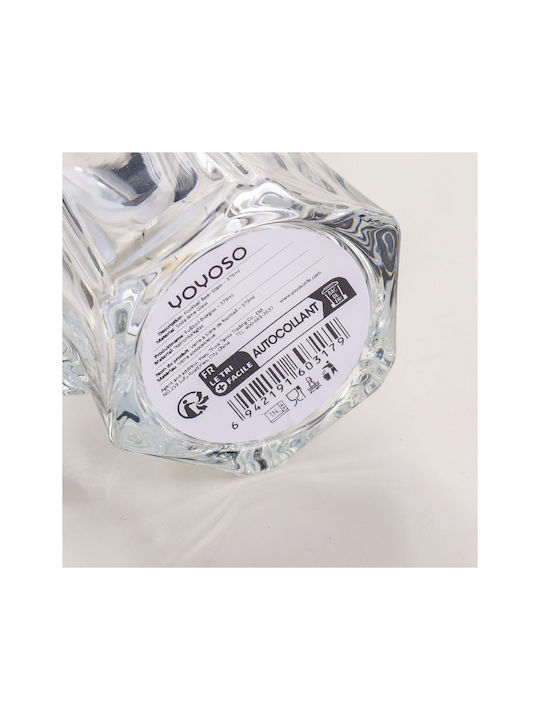 Yoyoso Bierglas Fußball aus Glas 379ml