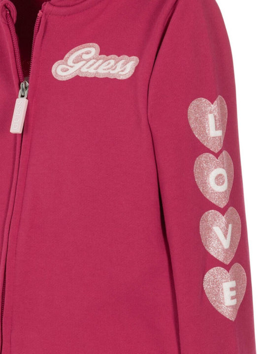 Kids Sweatpants Set With Top Red Active