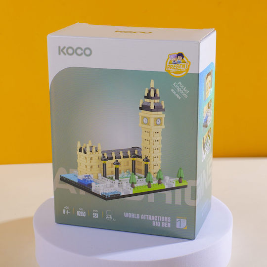 Big Ben Building Blocks for 6+ Years 523 Pieces