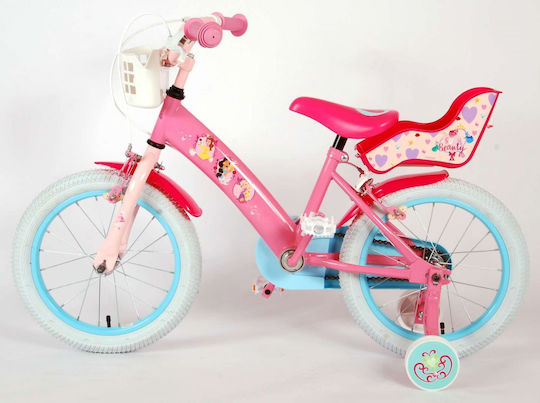 Volare Disney Princess 16" Kinder Fahrrad BMX Rosa