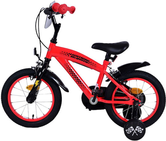 Disney 14" Bicicletă pentru copii BMX Roșu