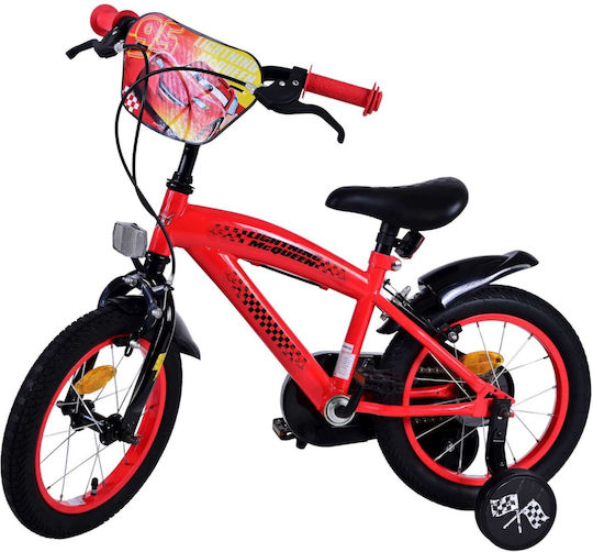 Disney 14" Bicicletă pentru copii BMX Roșu