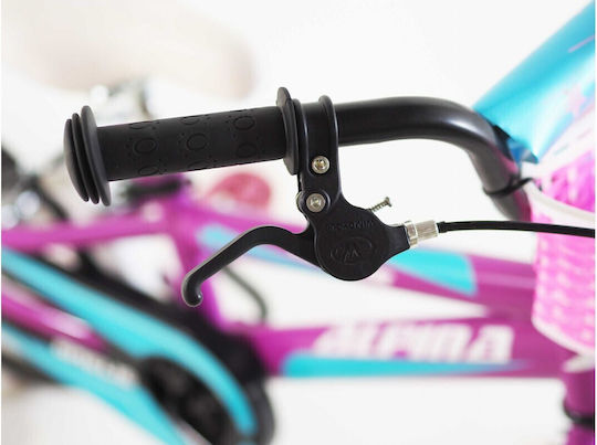 Alpina Amelie 12" Kinder Fahrrad BMX Rosa