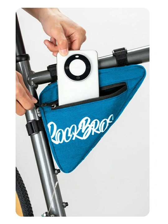Rockbros Bicycle Frame Bag 0.8lt Blue