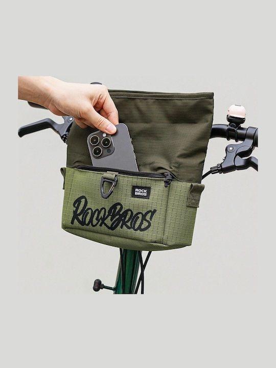 Rockbros Τσαντάκι Τιμονιού Ποδηλάτου 4.6lt Πράσινο