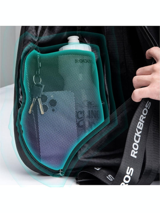 Rockbros Holder Fahrradtaschen Płataki Pedełátu 10lt Schwarze