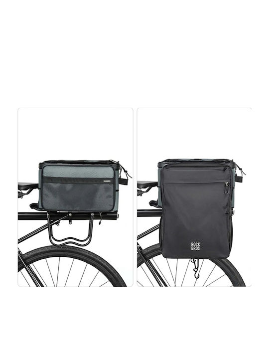 Rockbros Road To Sky Bicycle Rack Bag Grey