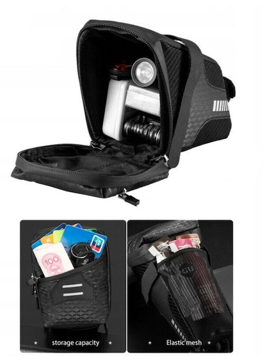 Rockbros Satteltaschen Fahrrad Schwarz
