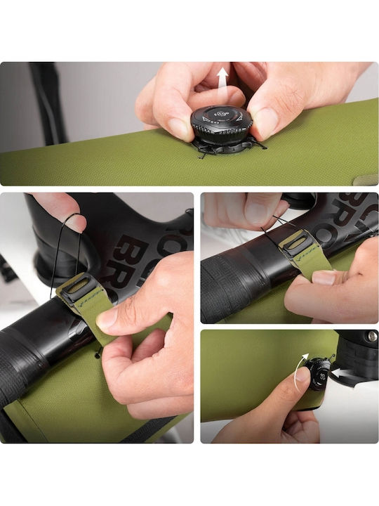 Rockbros Road To Sky Bicycle Handlebar Bag 2lt Green