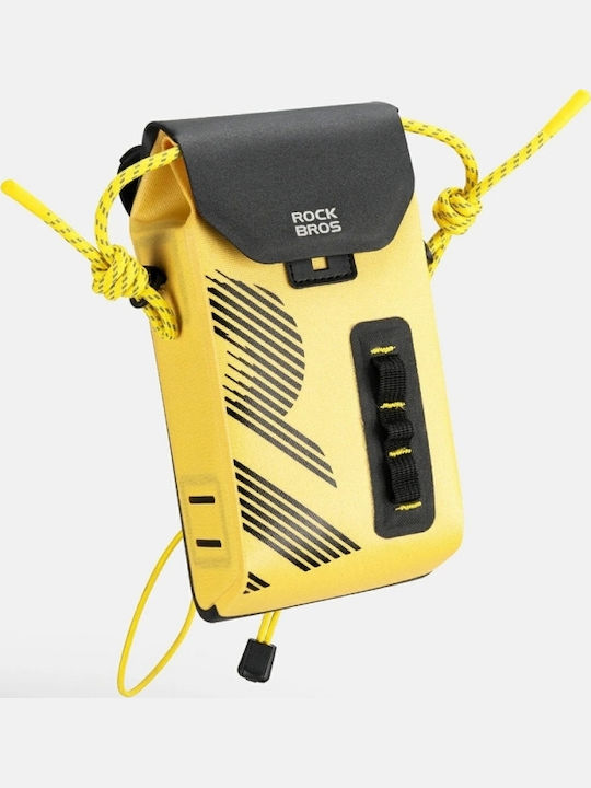 Rockbros Tăsănică de Ghidon pentru Bicicletă 1.3l Galben